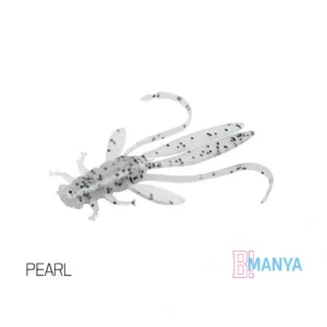 Jigi Bait MANYA UVs 105mm, Pearl, 5 kpl/pakkaus