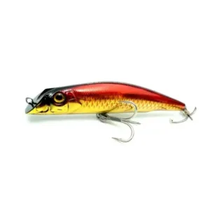 Vaapu Aile Magnet 3G Lipless Minnow [105F] 18g, Holo. Gold Fluor. Red