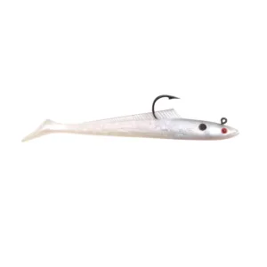 Kumijigi Tazer 4", 11g, pearl, 5 kpl/pakkaus