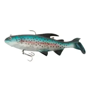 Kumijigi Replicator Shad 7.9", 140g, Rainbow Trout
