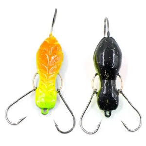 Pystypilkki Ice Bug, 6g, vihreä/keltainen–oranssi/punainen