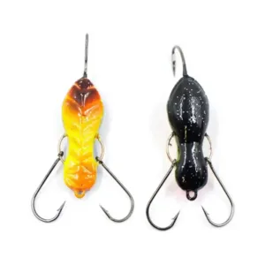 Pystypilkki Ice Bug, 6g, musta–punainen/keltainen–punainen