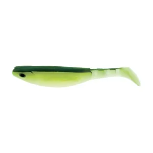 Kumijigi Shad 50mm, 2.3g, Glowblack, 10 kpl/pakkaus