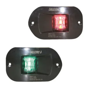 Sivuvalot FOS LED12, punainen/vihreä, upotettava