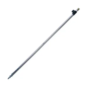 Teleskooppinen maapiikki ruuvikärjellä