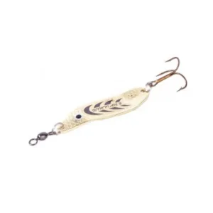 Lusikkauistin Croc Spoon, Gold/Black, 26g