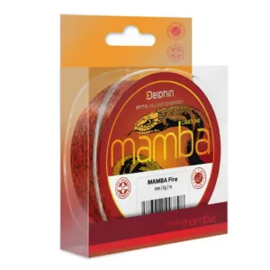 Monofiilisiima MAMBA Feeder 200m, punainen