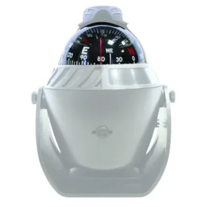 Kompassi LED-valolla, valkoinen