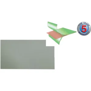 PVC-kangas, harmaa RAL7047, leveys 1.00 m