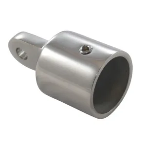 Kaidehelan päätykappale Ø22mm, AISI 316