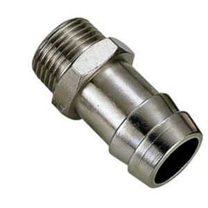 Polttoaineletkuliitin tankkiin, Ø19mm, 3/8" ulkokierre